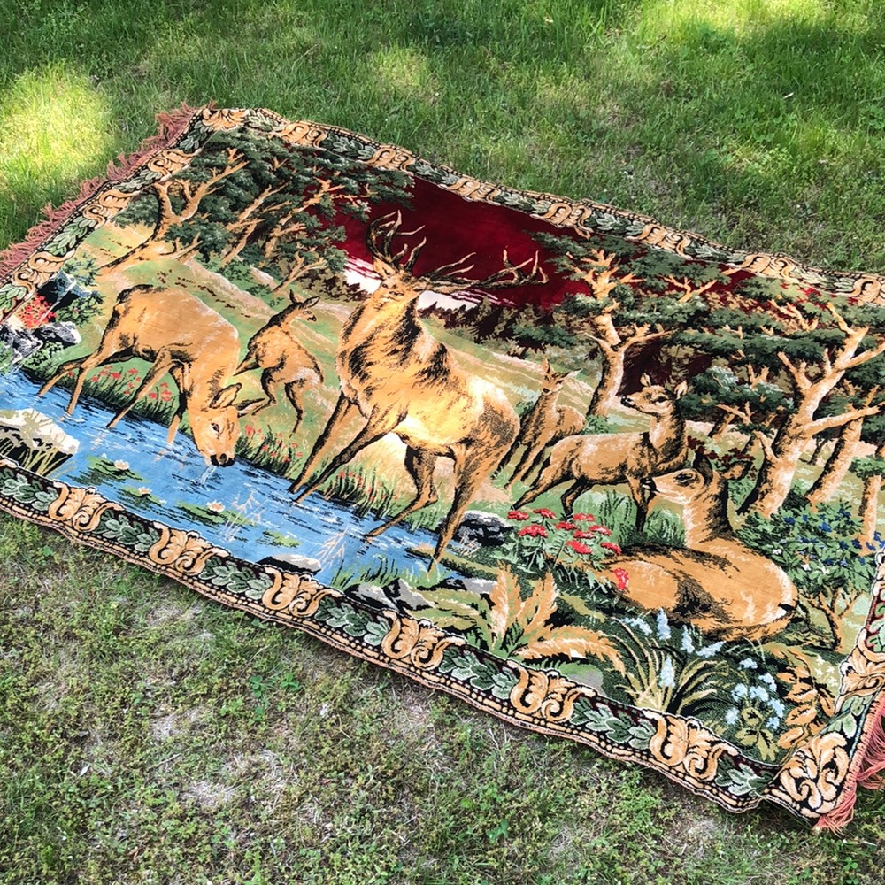 Buck Stag Wall Hanging Tapestry